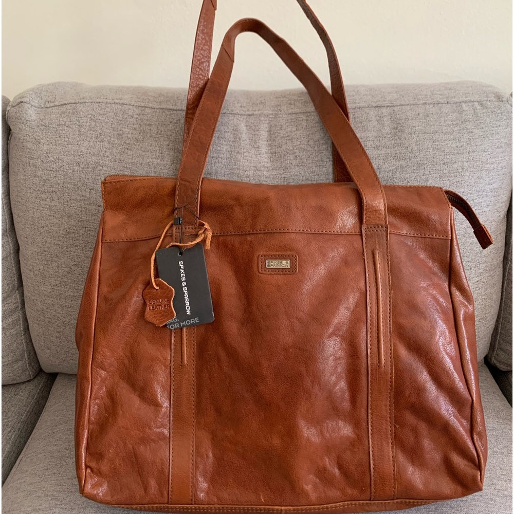 Spikes & Sparrow Leather Bag